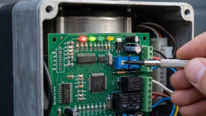 Ремонт платы управления и автоматики ворот